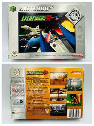 Lylat wars N64 Pal ESP - EUR
