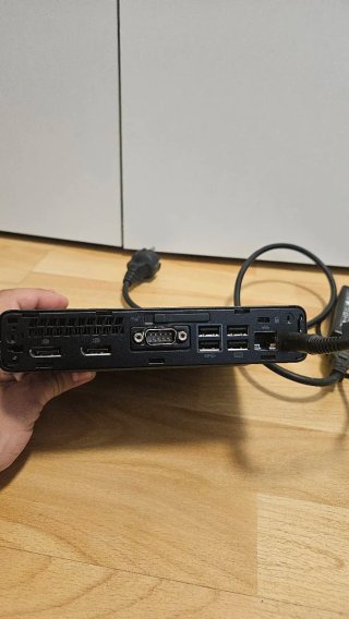 Mini PC HP ELITEDESK Intel i5 Negro/Plata