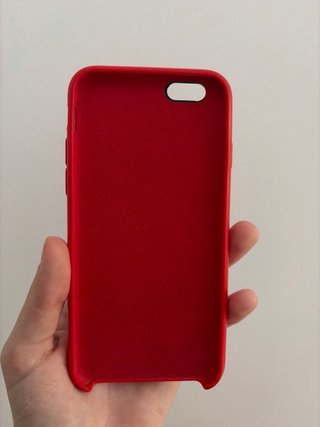Custodie iPhone 6S Apple (Rosa e Rossa)