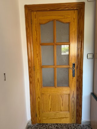 Puertas de pino macizas
