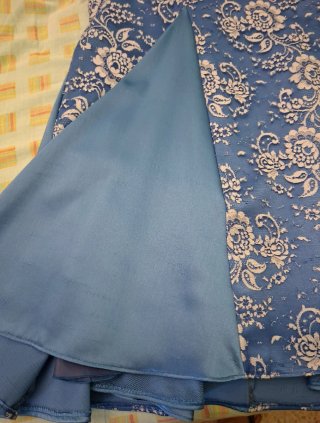 Traje Higaz Novias Azul