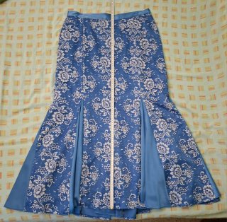 Traje Higaz Novias Azul