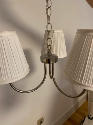 Lámpara colgante Ikea 3 luces