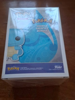 Funko Pop Pokémon Squirtle 304 Diamond Collection