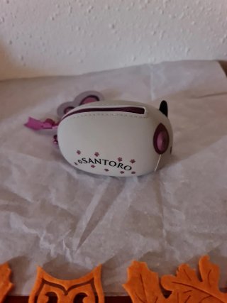 Monedero Gorjuss blanco y rosa Sólo envíos