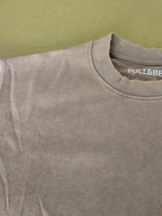 Camiseta Pull&Bear beige hombre