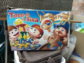 Juego de mesa Torre de la Risa y Pincha el pirata