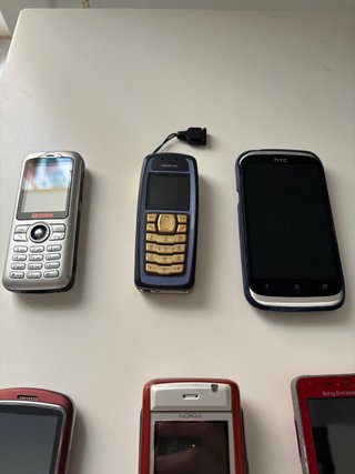Lote de teléfonos móviles Nokia antiguos