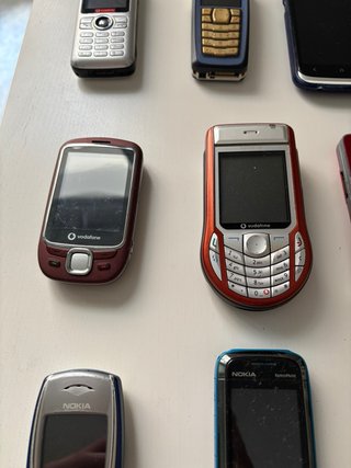 Lote de teléfonos móviles Nokia antiguos