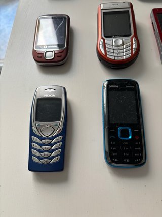 Lote de teléfonos móviles Nokia antiguos