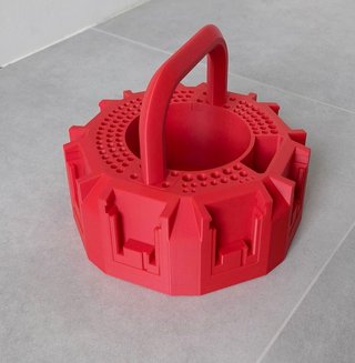 Soporte Porta 8 Baterías Milwaukee M18