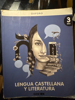 Libro de Lengua castellana y literatura, 3ro ESO