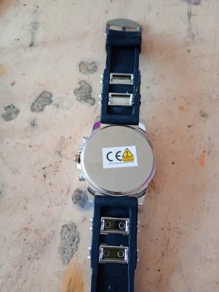 Reloj MCHOVE Hombre Negro y Plateado