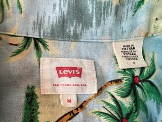 Camisa Hawaiana Levi's Talla M