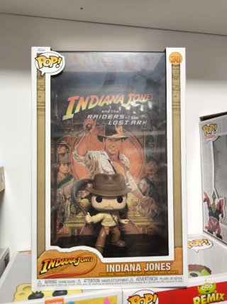 Indiana Jones Raiders Lost Ark Poster Funko POP