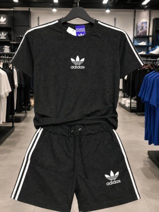 Conjunto Adidas Negro Talla M