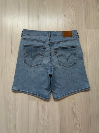 Bermudas Levi's vaqueras azules