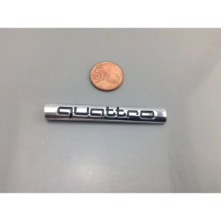 EMBLEMA AUDI QUATTRO LOGO NEGRO Q5 Q7