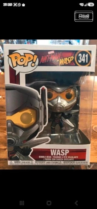 Funko Pop Wasp #341 Marvel Ant-Man