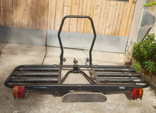 Portaequipajes de de bola de remolque. Portacargas