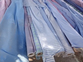 Lote de telas variadas