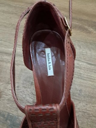Sandalias Bimba y Lola Talla 39 Piel