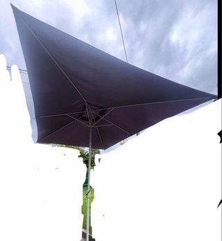 Parasol Sombrilla Gris