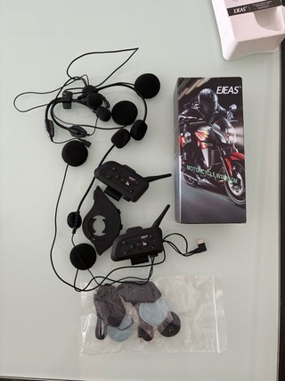 Intercomunicador Ejeas V6 para Moto