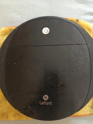 Robot aspirador Lefant negro