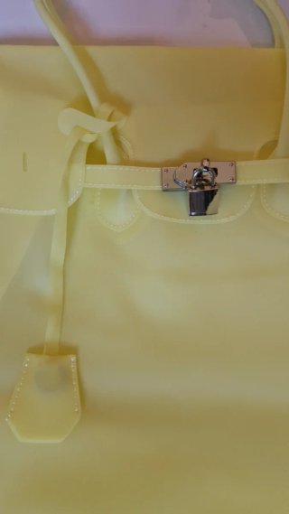 Borsa jelly Firkin Gialla Donna