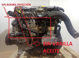 Motor completo opel x20dth vectra 2.0 rectp4118046