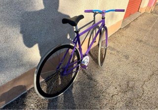 Bicicleta Fixie Riscko Morada