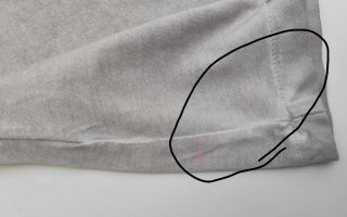 Camiseta C&A Corazón Lentejuelas Talla S