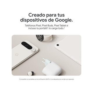 Google cargador USB-C 45W carga rápida