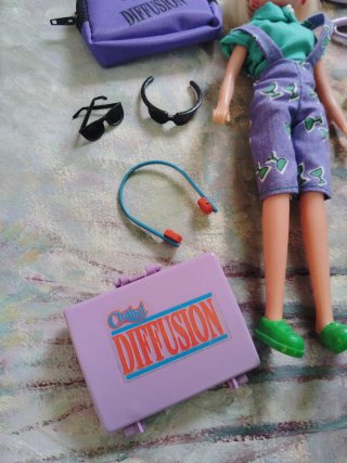 Muñeca Chabel con accesorios