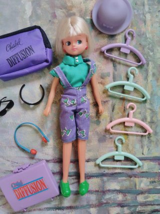 Muñeca Chabel con accesorios