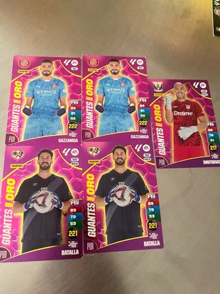 Cromos Guantes de Oro Adrenalyn 24/25