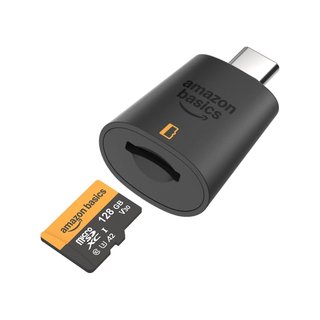 Amazon Basics 128GB Tarjeta microSD alta velocidad