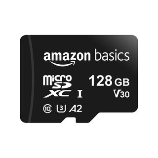 Amazon Basics 128GB Tarjeta microSD alta velocidad
