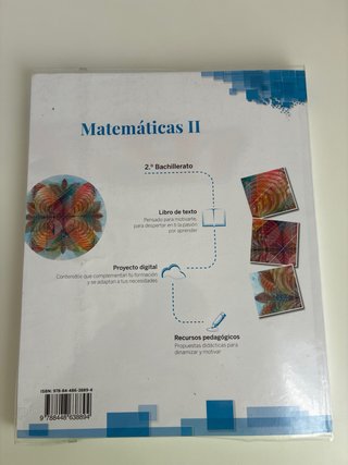 Matemáticas 2.º Bachillerato