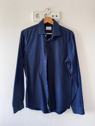Camisa Calvin Klein Azul Talla 40