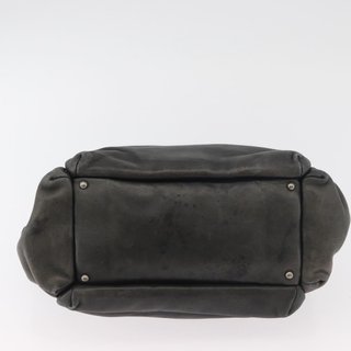 CHANEL Chain Shoulder Bag Lamb Skin Black CC Auth