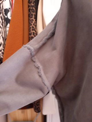 Chaquetón reversible gris