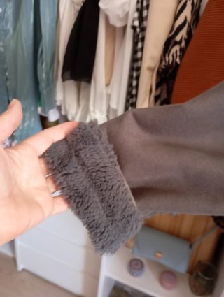 Chaquetón reversible gris