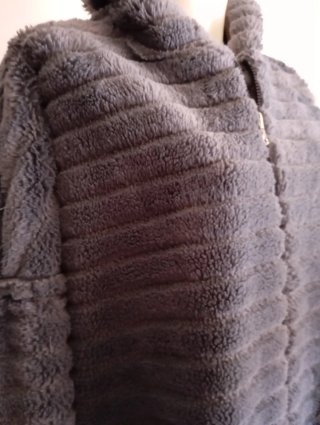 Chaquetón reversible gris