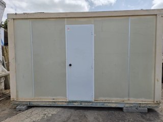 Caseta Panel Sándwich Beige/Blanco