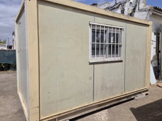 Caseta Panel Sándwich Beige/Blanco