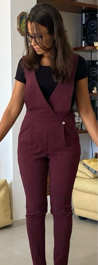Tuta jumpsuit Ake donna viola