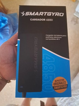 Cargador Smartgyro 4850 Original Patinete Eléctric
