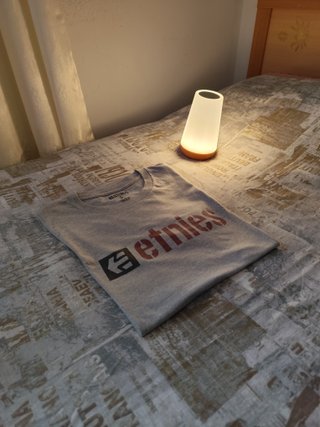 Camiseta Etnies Vintage Gris talla S